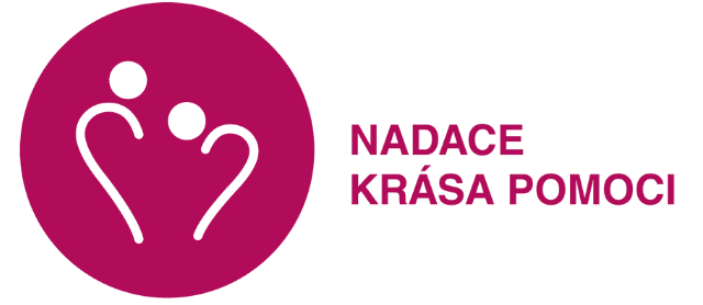 Logo nadace Krása pomoci.